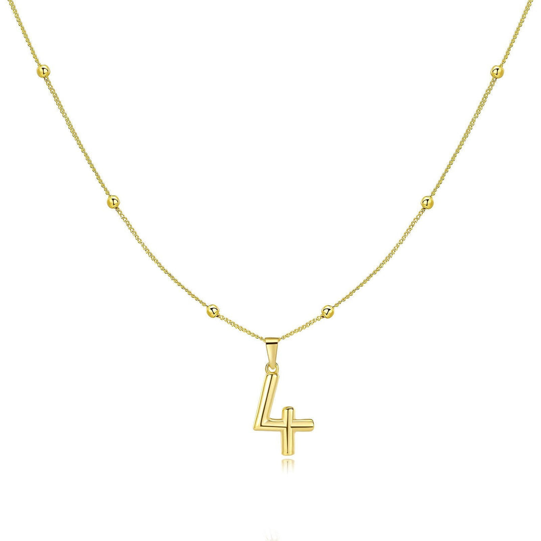 Collar Numérico en Plata Esterlina