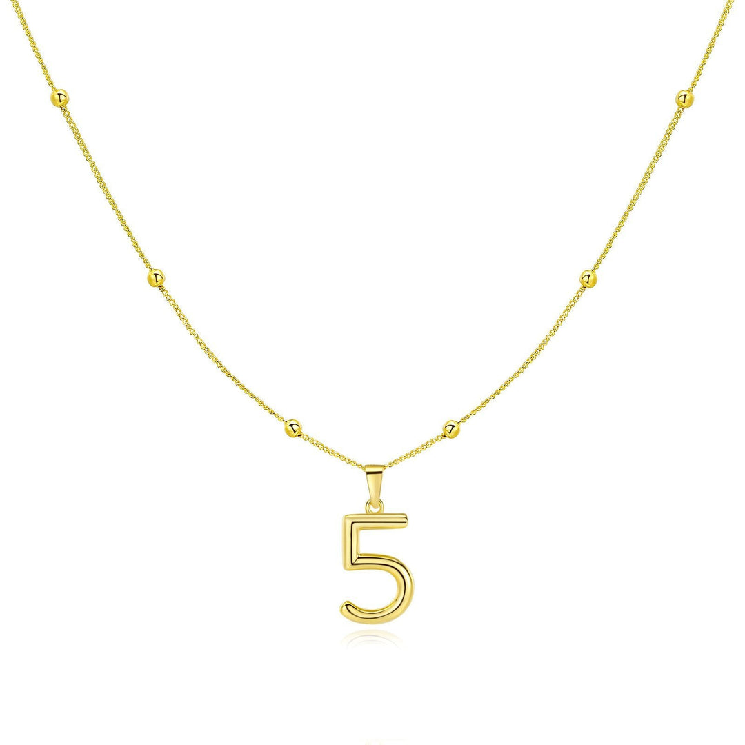 Collar Numérico en Plata Esterlina