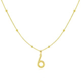 Collar Numérico en Plata Esterlina