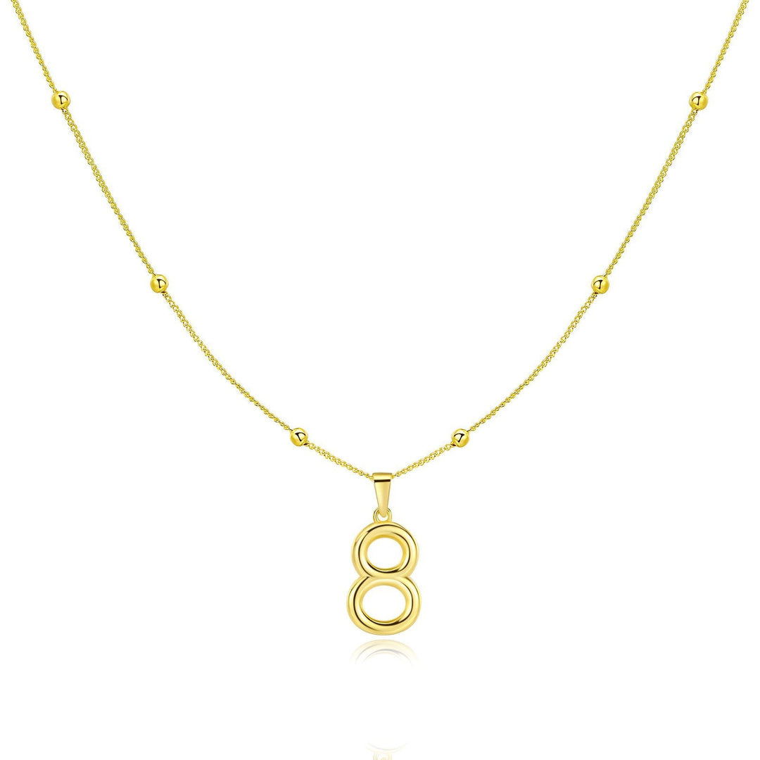 Collar Numérico en Plata Esterlina