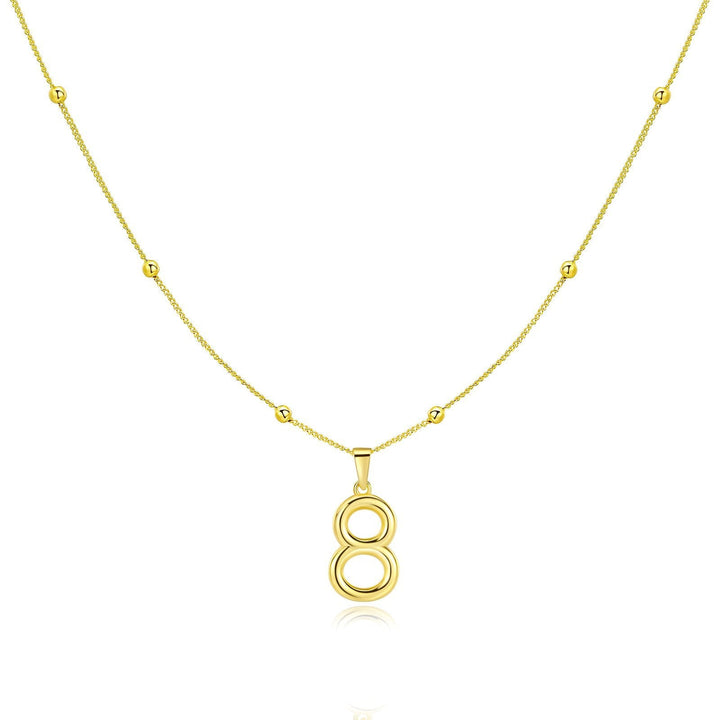 Collar Numérico en Plata Esterlina