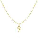 Collar Numérico en Plata Esterlina