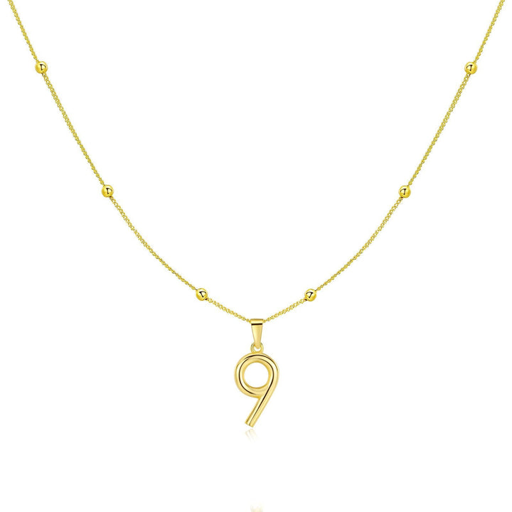 Collar Numérico en Plata Esterlina