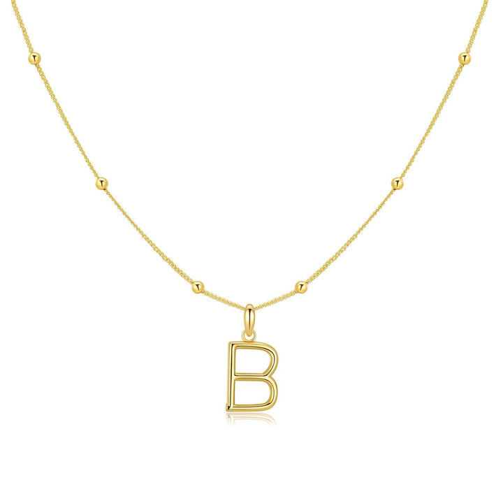 Collar Alfabético en Plata Esterlina