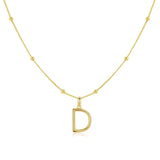 Collar Alfabético en Plata Esterlina