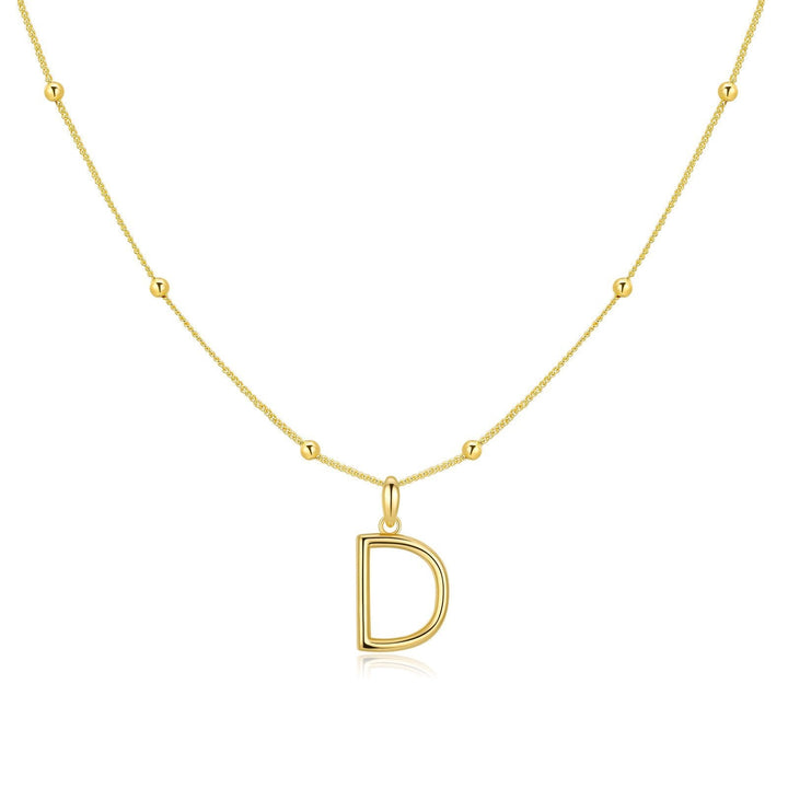 Collar Alfabético en Plata Esterlina