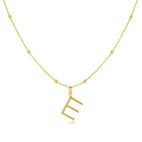 Collar Alfabético en Plata Esterlina