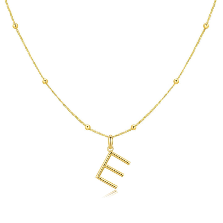 Collar Alfabético en Plata Esterlina
