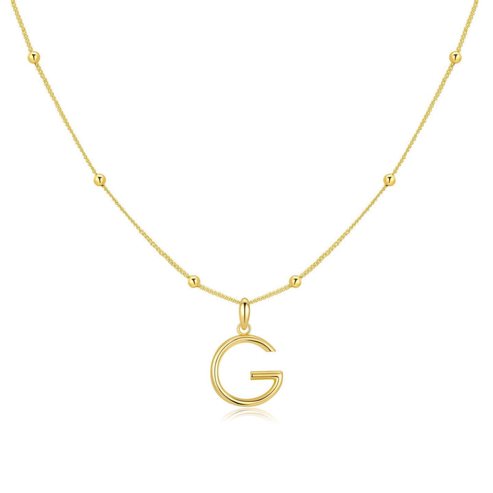 Collar Alfabético en Plata Esterlina