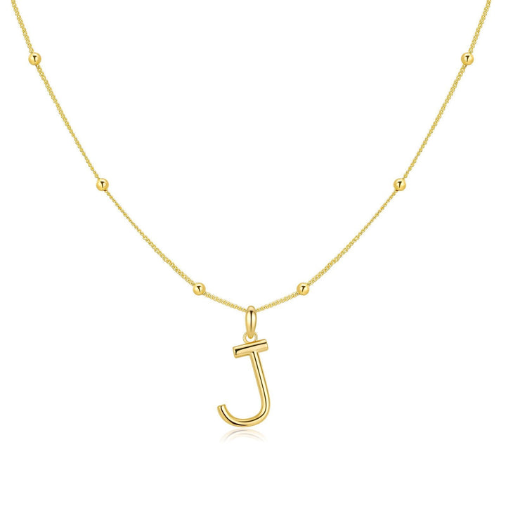 Collar Alfabético en Plata Esterlina