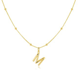 Collar Alfabético en Plata Esterlina