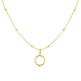 Collar Alfabético en Plata Esterlina