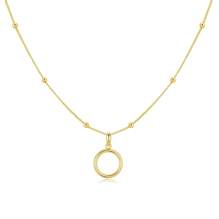 Collar Alfabético en Plata Esterlina