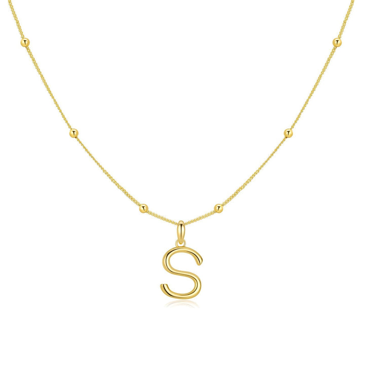 Collar Alfabético en Plata Esterlina