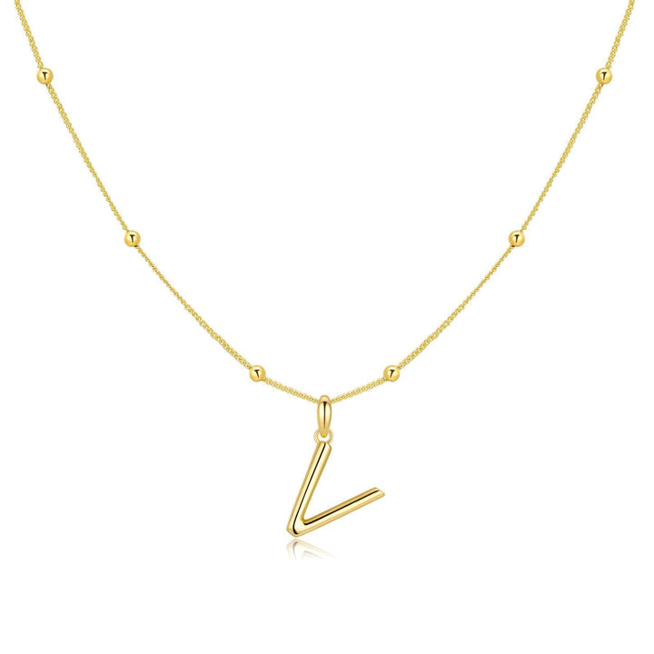 Collar Alfabético en Plata Esterlina