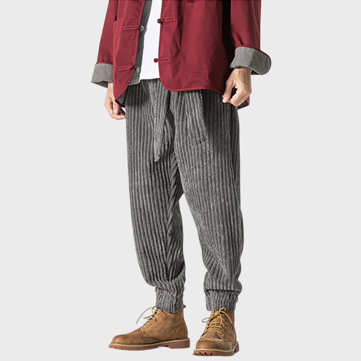 Ian – Pantalones de Velour