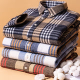 Gaspar - Camisa de Franela para Hombre con Estampado