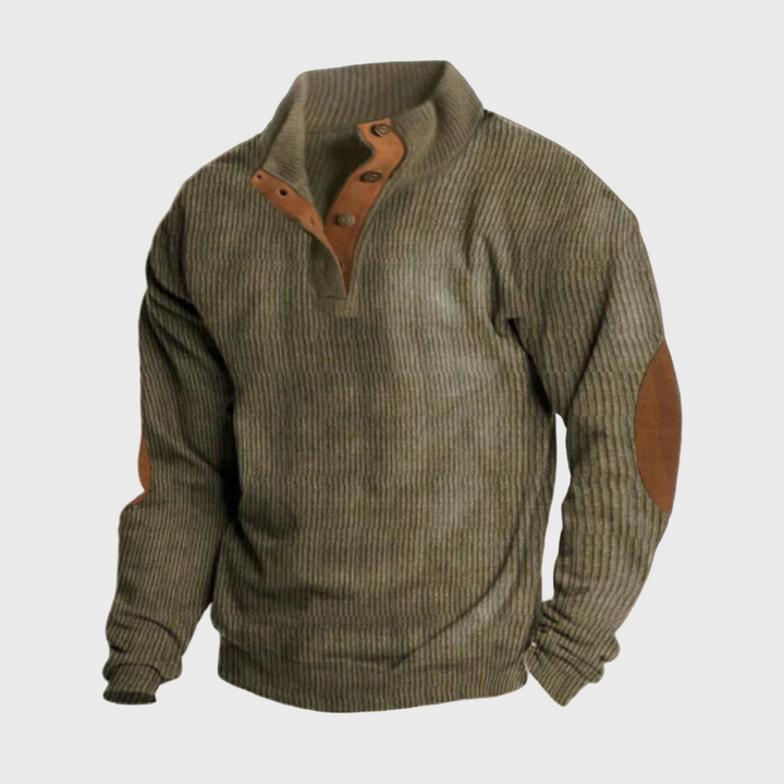 Artur - Suéter Clásico con Botones Elegantes