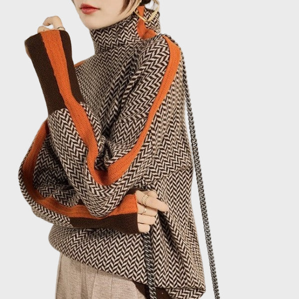 Amália - Elegante Suéter de Punto