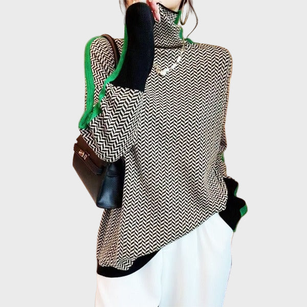 Amália - Elegante Suéter de Punto