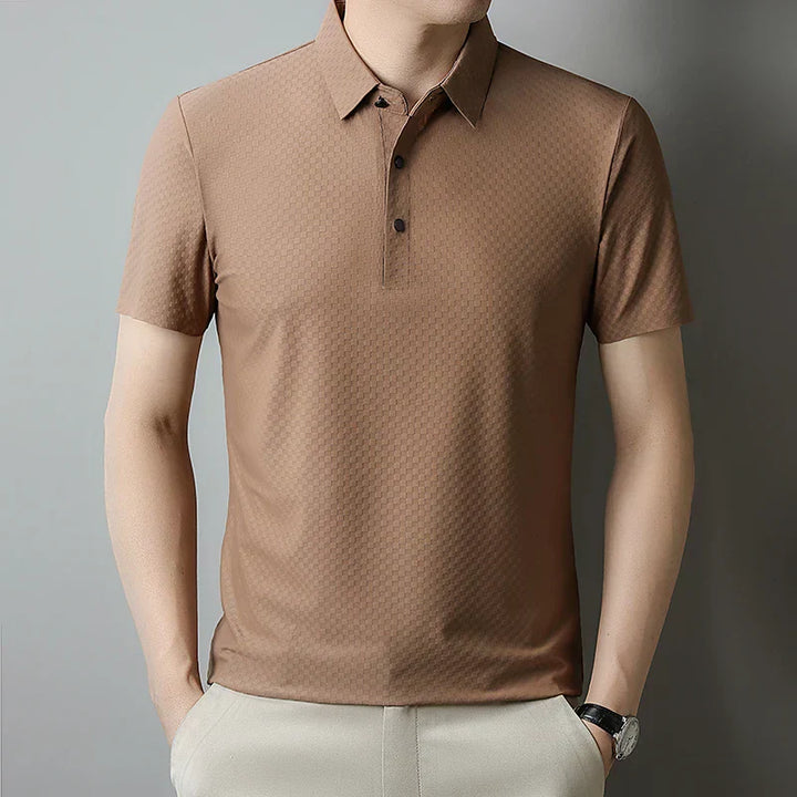 Josef – Polo de seda para un estilo veraniego elegante y relajado