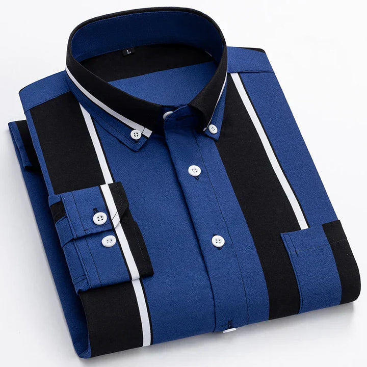 Leander – Camisa de rayas elegante para hombres