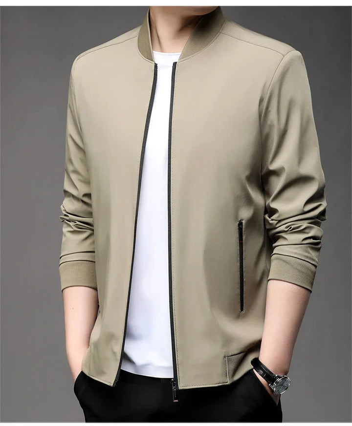 Emanuel – Blazer con cuello de piel sintética