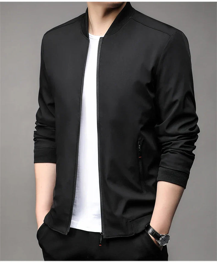 Emanuel – Blazer con cuello de piel sintética