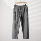 jake - Pantalones Elegantes de Lino