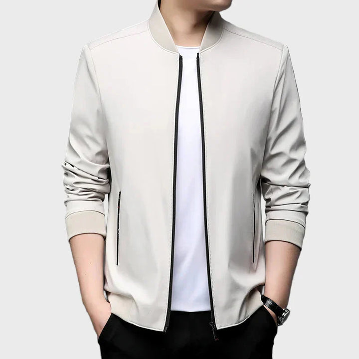 Emanuel – Blazer con cuello de piel sintética