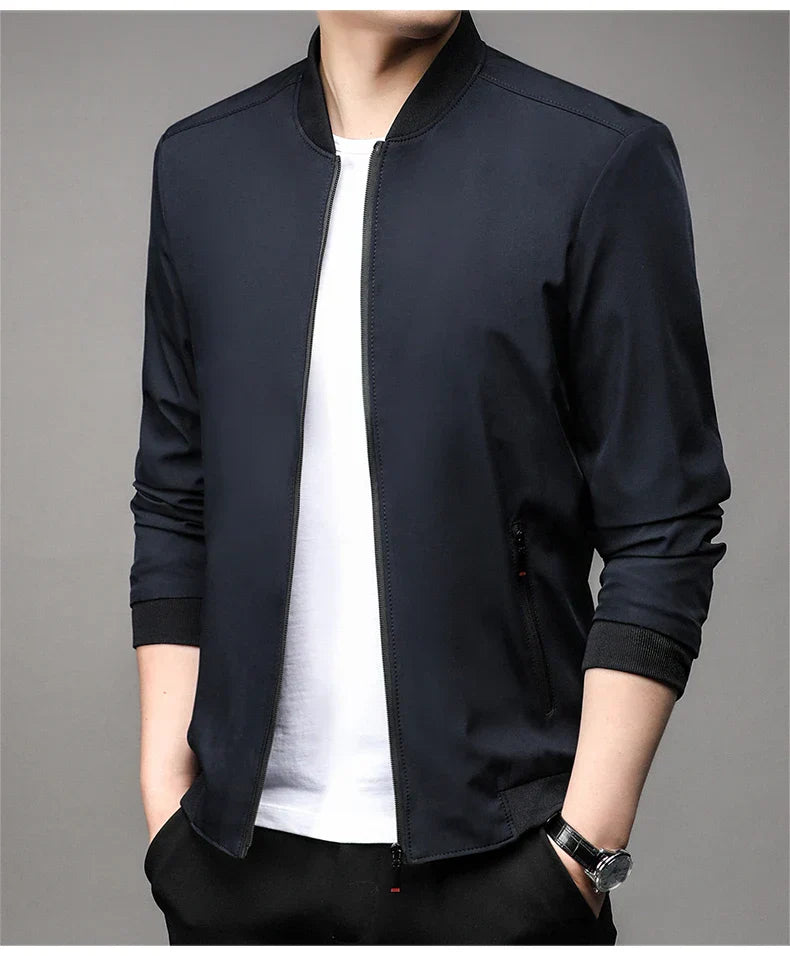 Emanuel – Blazer con cuello de piel sintética