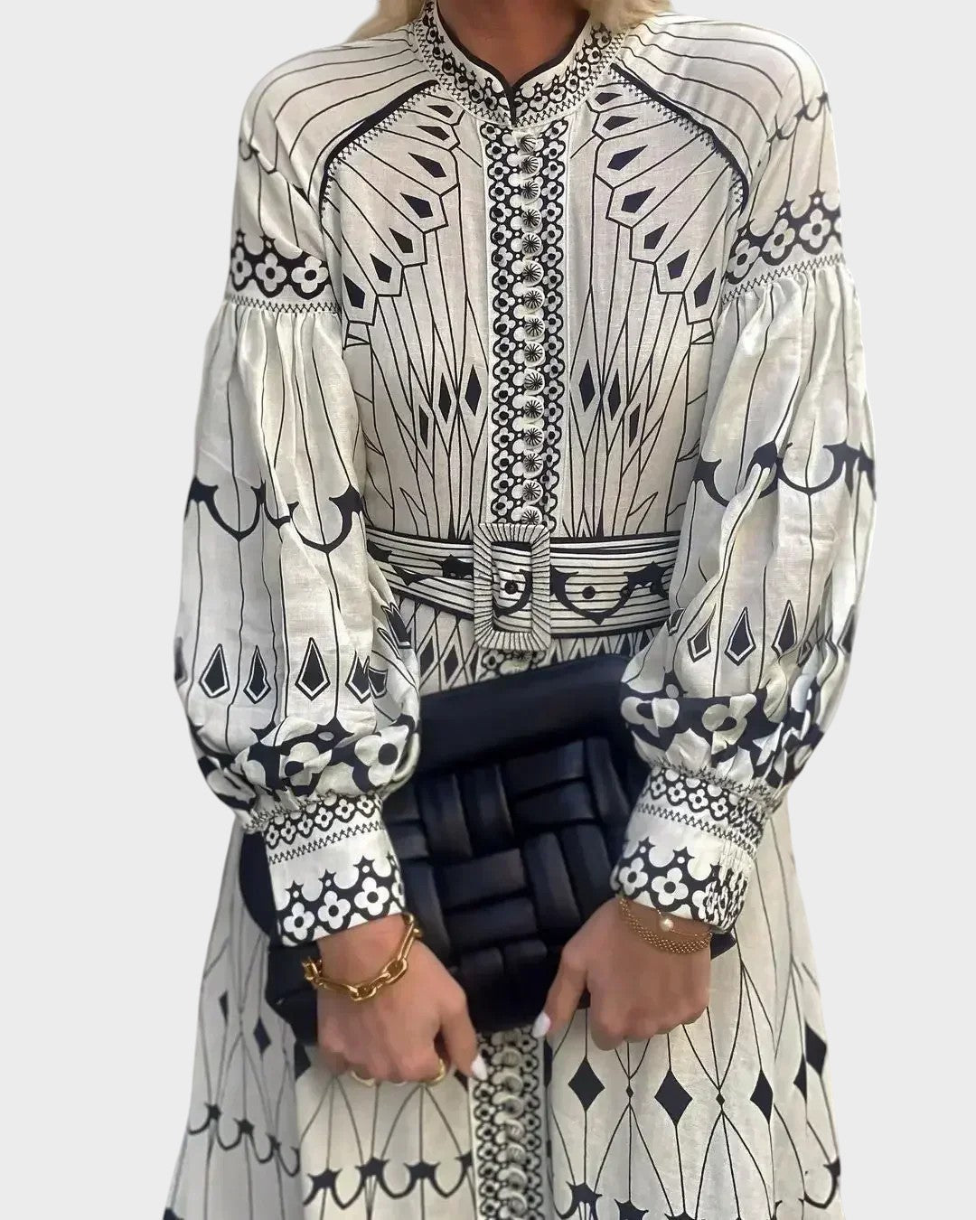 Mirabel - Vestido Chic con Diseño Retro