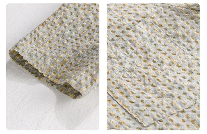 Simon – Camisa de Textura Burbujas