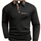 Sven - Camisa polo masculina con cuello a contraste