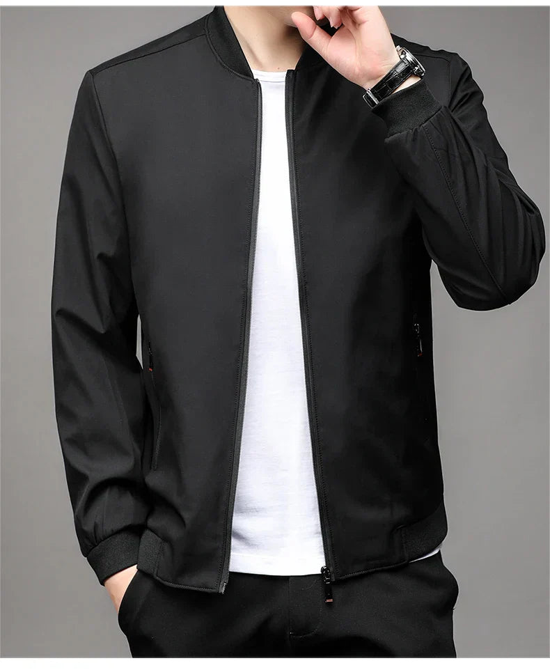 Emanuel – Blazer con cuello de piel sintética