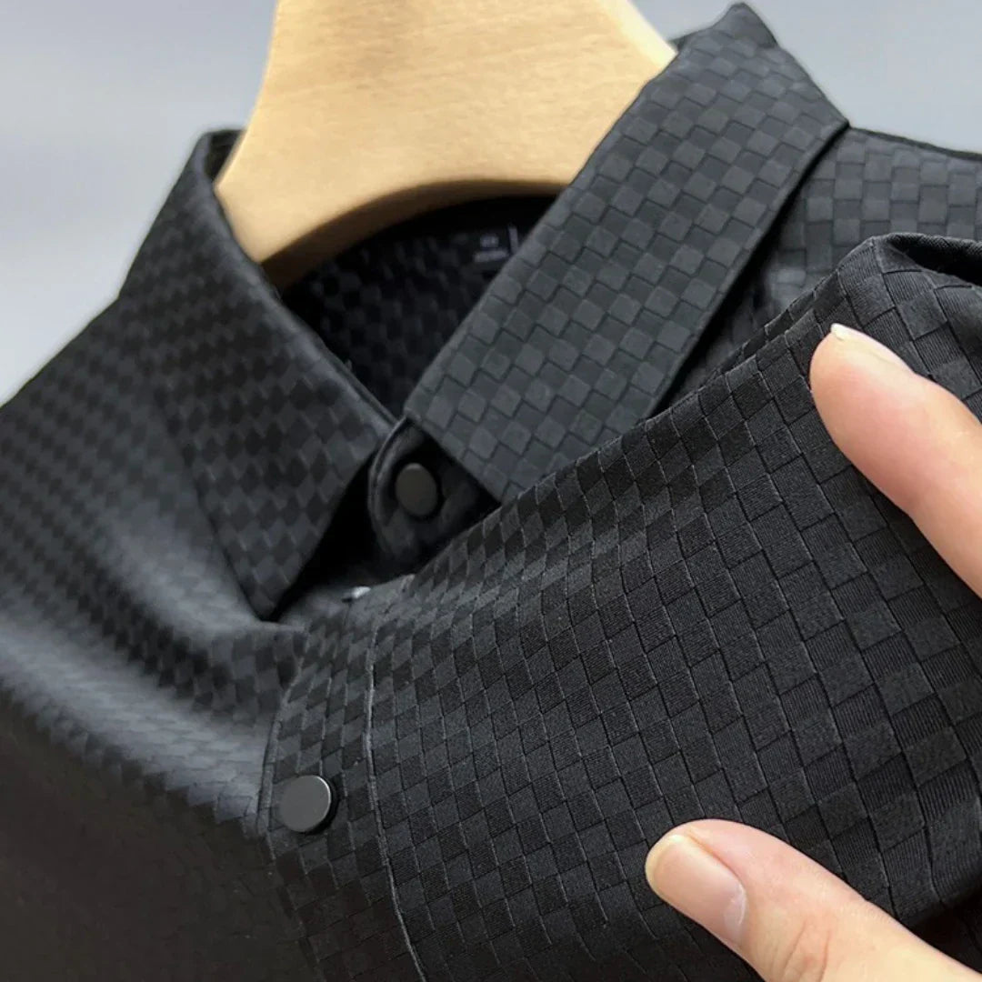 Josef – Polo de seda para un estilo veraniego elegante y relajado