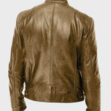 Matias- Chaqueta de Cuero Casual