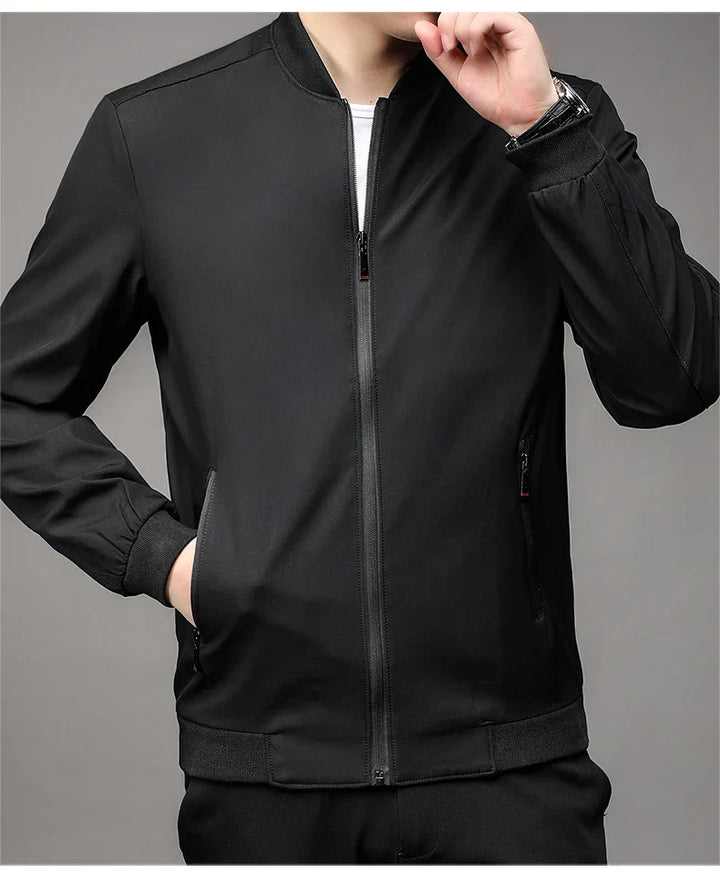 Emanuel – Blazer con cuello de piel sintética