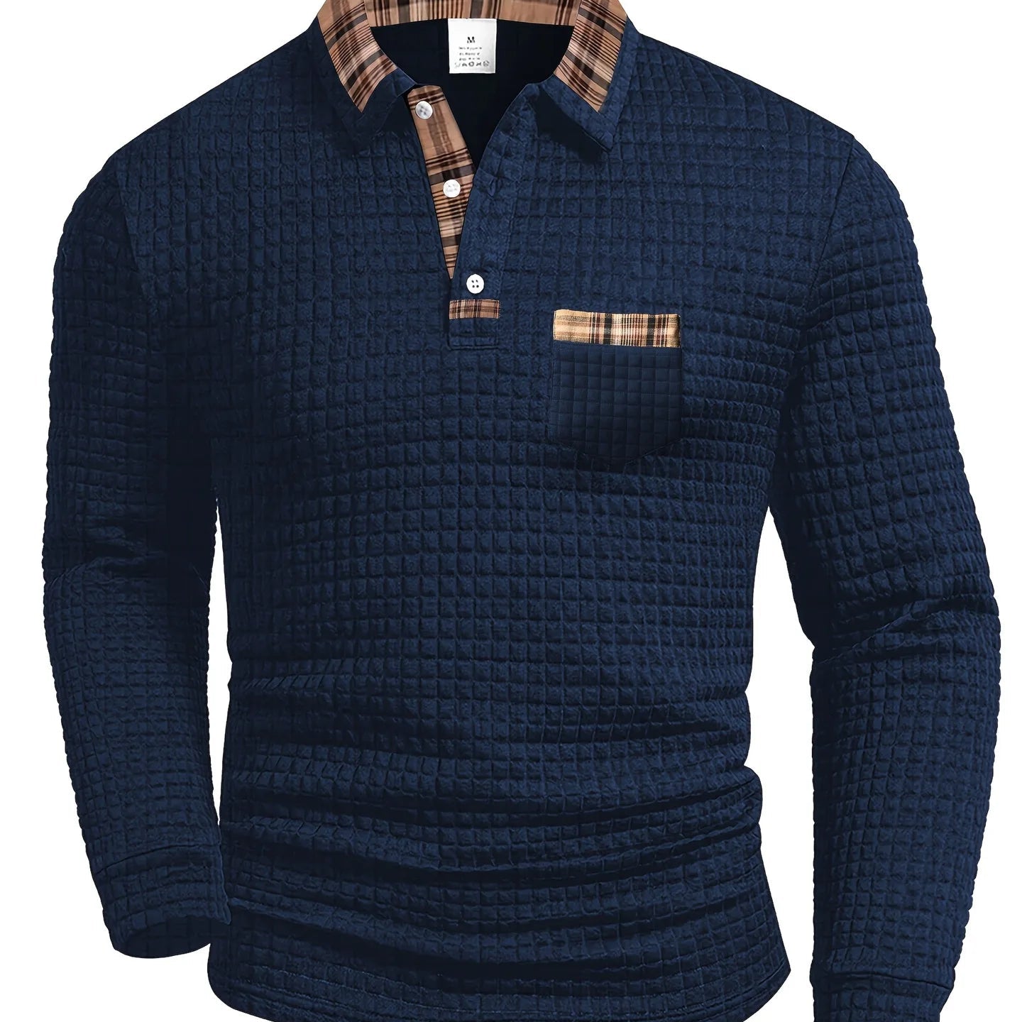 Sven - Camisa polo masculina con cuello a contraste