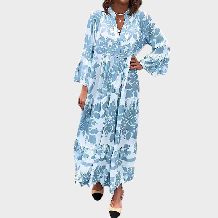 Álava - Vestido largo bohemio con estilo contemporáneo