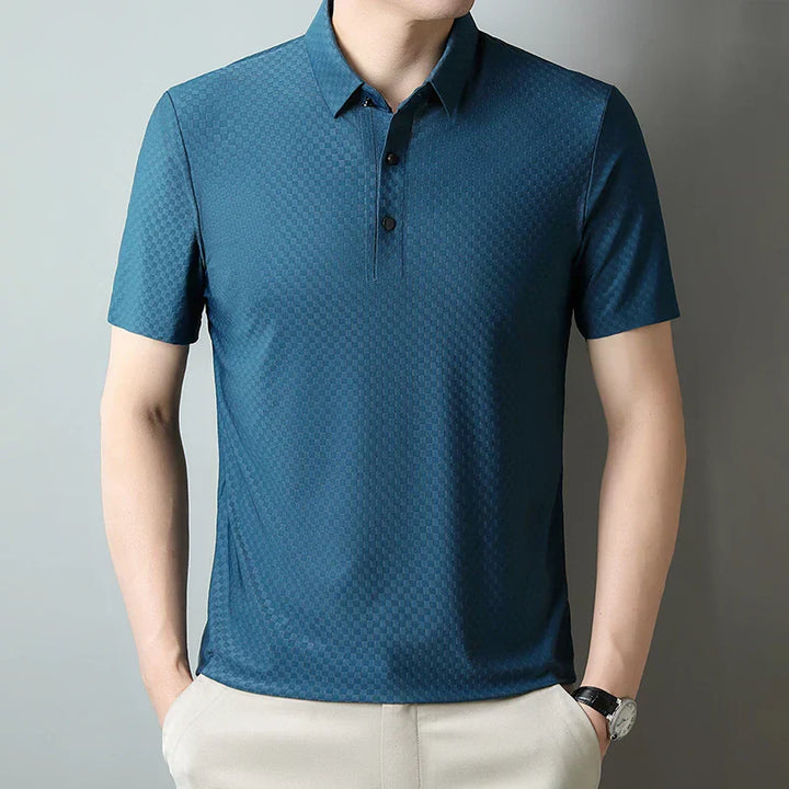 Josef – Polo de seda para un estilo veraniego elegante y relajado
