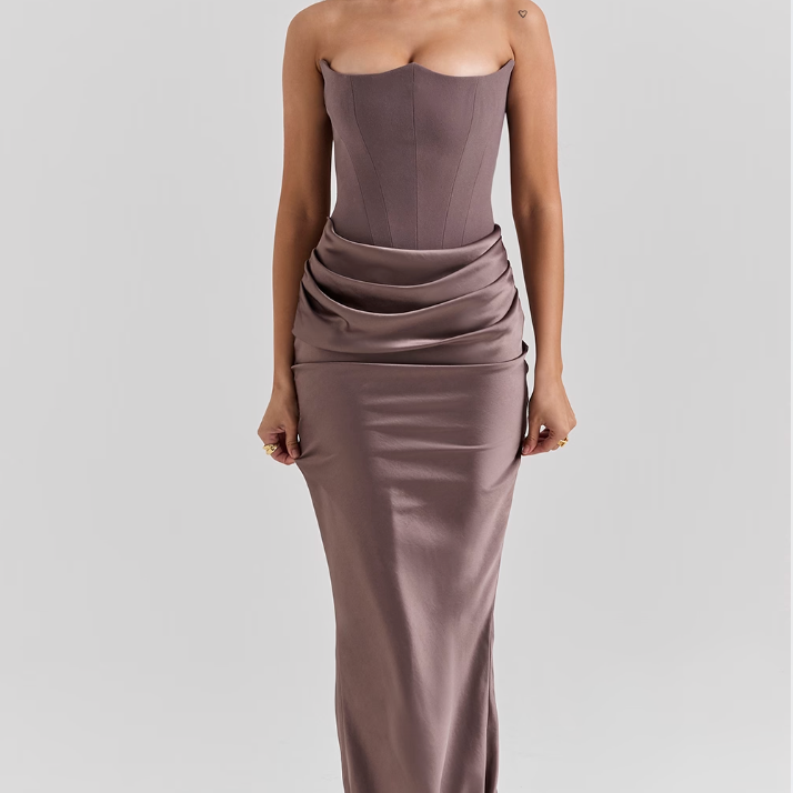 Emílie – Vestido de corsé para brillar