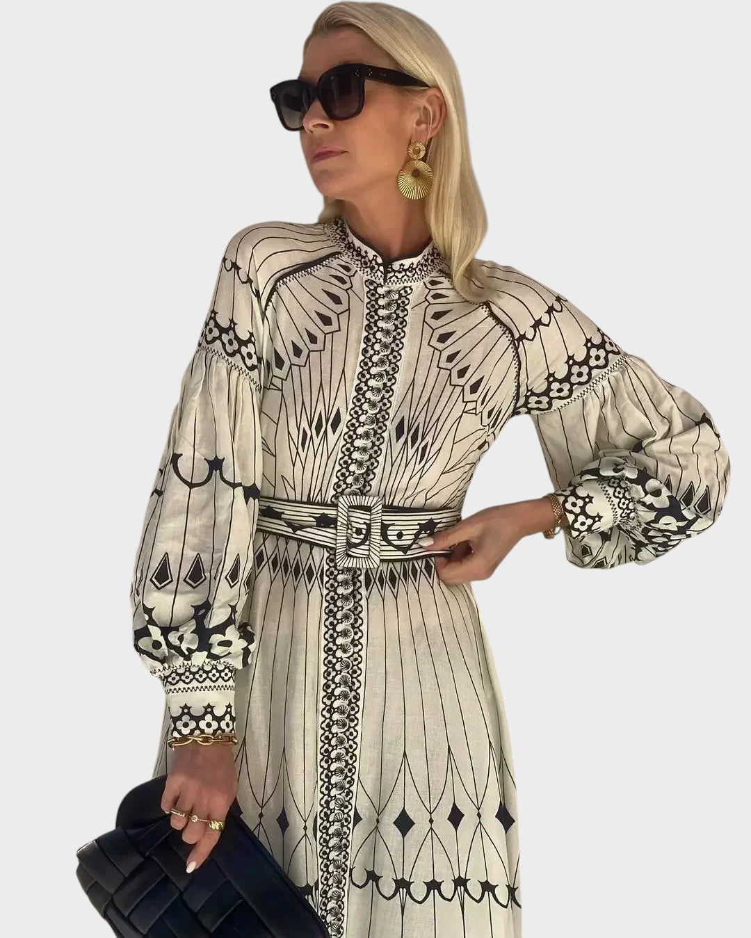 Mirabel - Vestido Chic con Diseño Retro