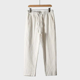 jake - Pantalones Elegantes de Lino