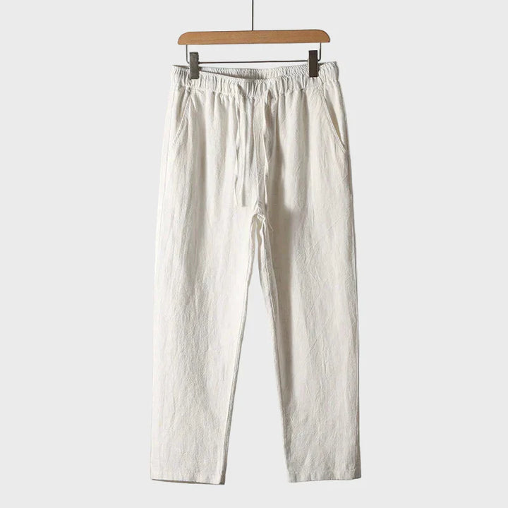 jake - Pantalones Elegantes de Lino