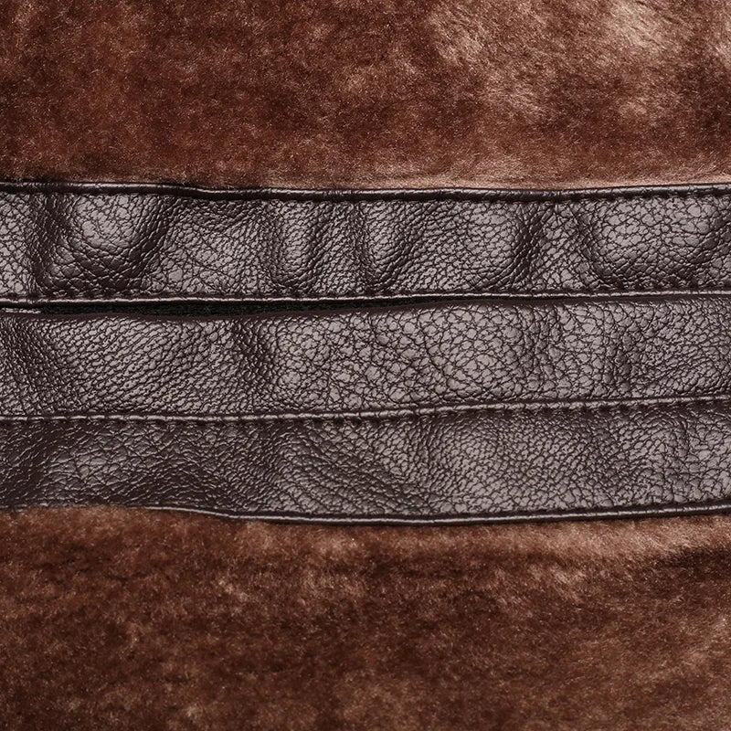 Ivan - Chaqueta de Cuero Vintage