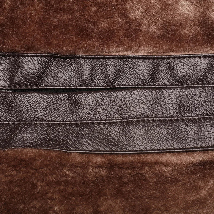 Ivan - Chaqueta de Cuero Vintage