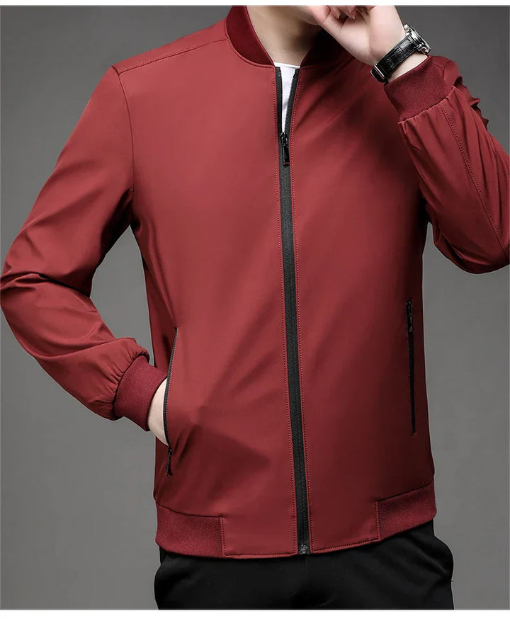 Emanuel – Blazer con cuello de piel sintética