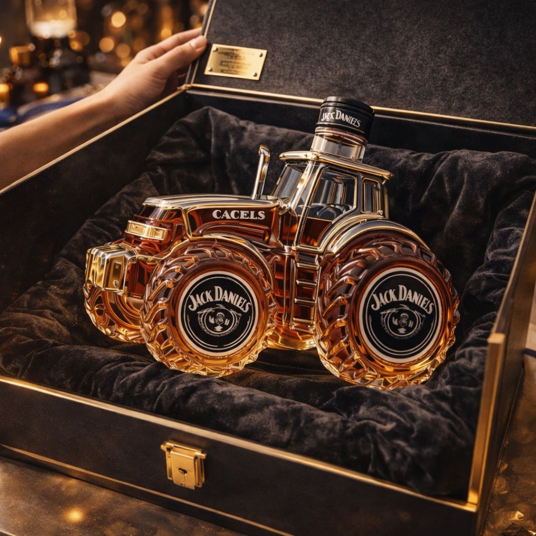 Botella de whisky - Edición especial Tractor