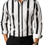 Leander – Camisa de rayas elegante para hombres